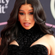 Cardi B attends the 2021 American Music Awards Red Carpet Roll-Out at L.A. LIVE on November 19, 2021 in Los Angeles, California.